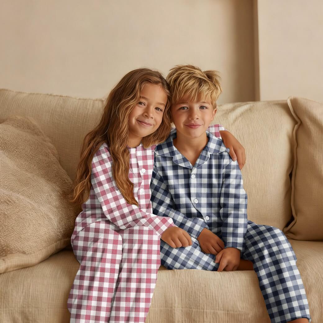 Baumwoll-Flanell - Karo Mauve-1 Baumwoll-Flanell - Karo Mauve-1