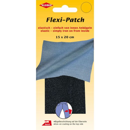Flexi-Patch zum innen Aufbügeln - jeans dunkel Flexi-Patch zum innen Aufbügeln - jeans dunkel