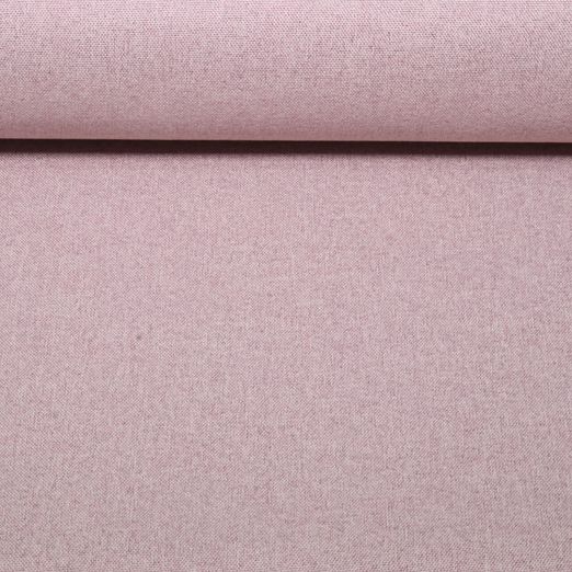 Tissu pour rideaux Dimout - Vieux rose Mélange Teint dans la masse
