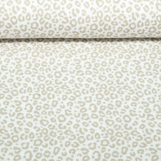 Baumwoll-Musselin - Double Gauze Leo Ecru