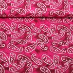 Baumwoll-Voile - Batik Abstrakt Pink Baumwoll-Voile - Batik Abstrakt Pink