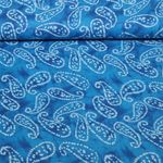 Baumwoll-Voile - Batik Abstrakt Blau Baumwoll-Voile - Batik Abstrakt Blau
