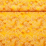 Baumwoll-Voile - Batik Abstrakt Gelb Baumwoll-Voile - Batik Abstrakt Gelb