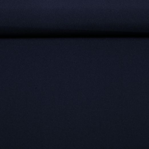 Tissu mode bi-stretch - Uni Bleu marine Tissu mode bi-stretch - Uni Bleu marine