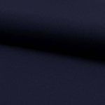 Tecido de moda bi-stretch - azul-marinho liso