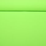 Tissu mode bi-stretch - Uni Vert citron
