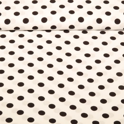 Viscose - Pois Noir
