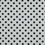 Viskóza - Dots Small White Black Viskóza - Dots Small White Black