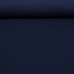 Jersey interlock bio - Bleu marine foncé Jersey interlock bio - Bleu marine foncé
