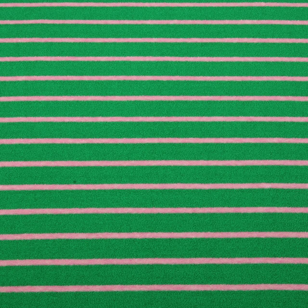 Jersey éponge - Hamburger Liebe rayures Vert Rose-0 Jersey éponge - Hamburger Liebe rayures Vert Rose-0