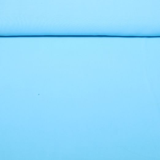 Tissu mousseline - Uni Bleu ciel