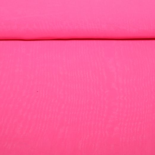 Tissu mousseline - Uni Rose vif Tissu mousseline - Uni Rose vif