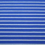 Maglia in spugna - Strisce blu e bianche