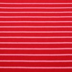 Maglia in spugna - Hamburger Liebe a righe rosso rosa
