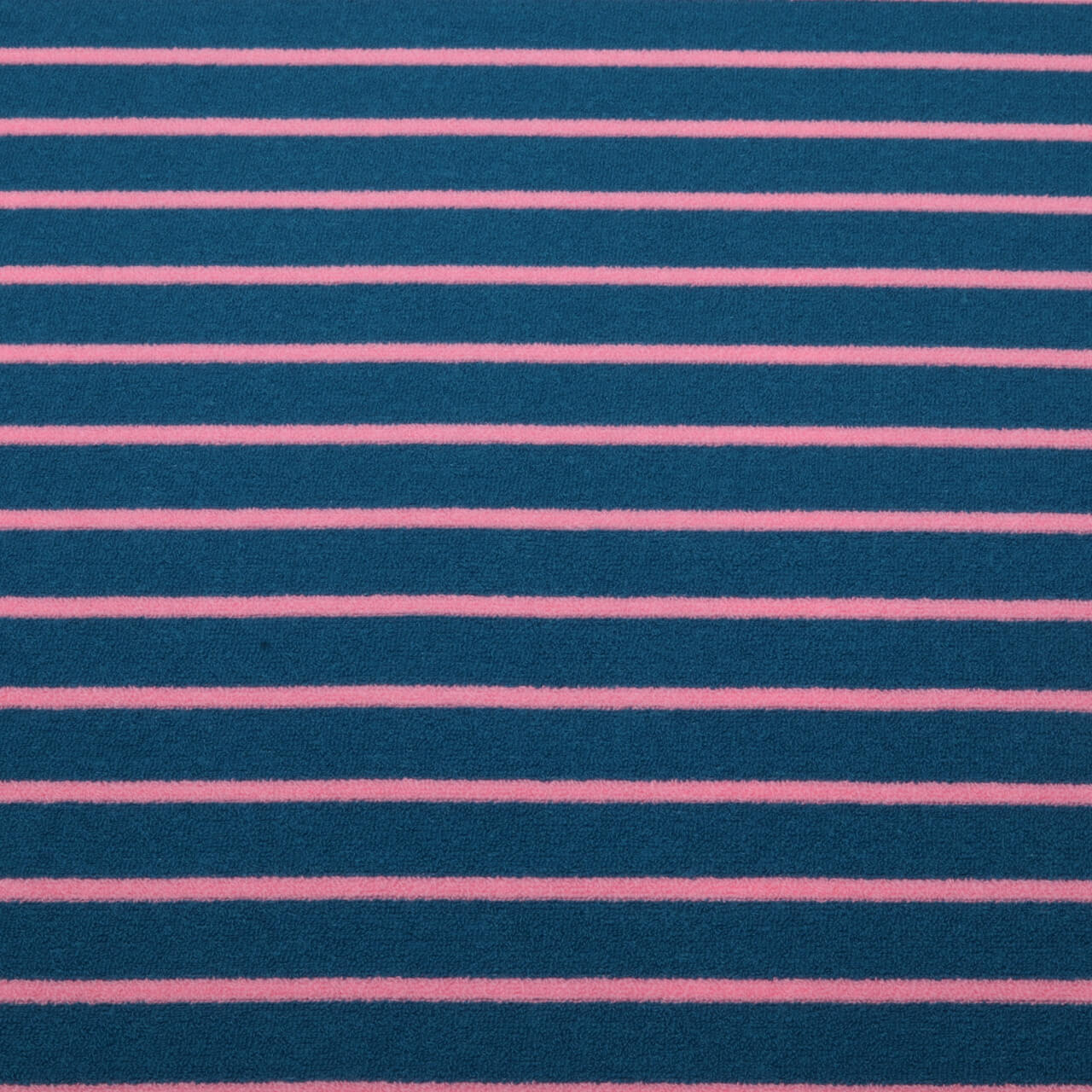 Jersey éponge - Hamburger Liebe rayures bleu pétrole rose-0 Jersey éponge - Hamburger Liebe rayures bleu pétrole rose-0