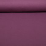 Jersey interlock bio - Uni aubergine Jersey interlock bio - Uni aubergine