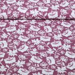 Viskose - Digital Blumen Mauve Ecovero™ Viskose - Digital Blumen Mauve Ecovero™