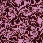 Wiskoza - Digital Blossoms Bordeaux Ecovero™ Wiskoza - Digital Blossoms Bordeaux Ecovero™