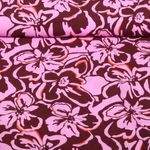 Viskose - Digital Blüten Bordeaux Ecovero™ Viskose - Digital Blüten Bordeaux Ecovero™
