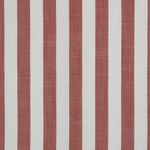 Viscose - Rayures en bloc 25mm Ecru Orange Teint dans la masse Viscose - Rayures en bloc 25mm Ecru Orange Teint dans la masse