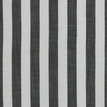 Viscose - Rayures en bloc 25mm Ecru Bleu Teint dans la masse Viscose - Rayures en bloc 25mm Ecru Bleu Teint dans la masse