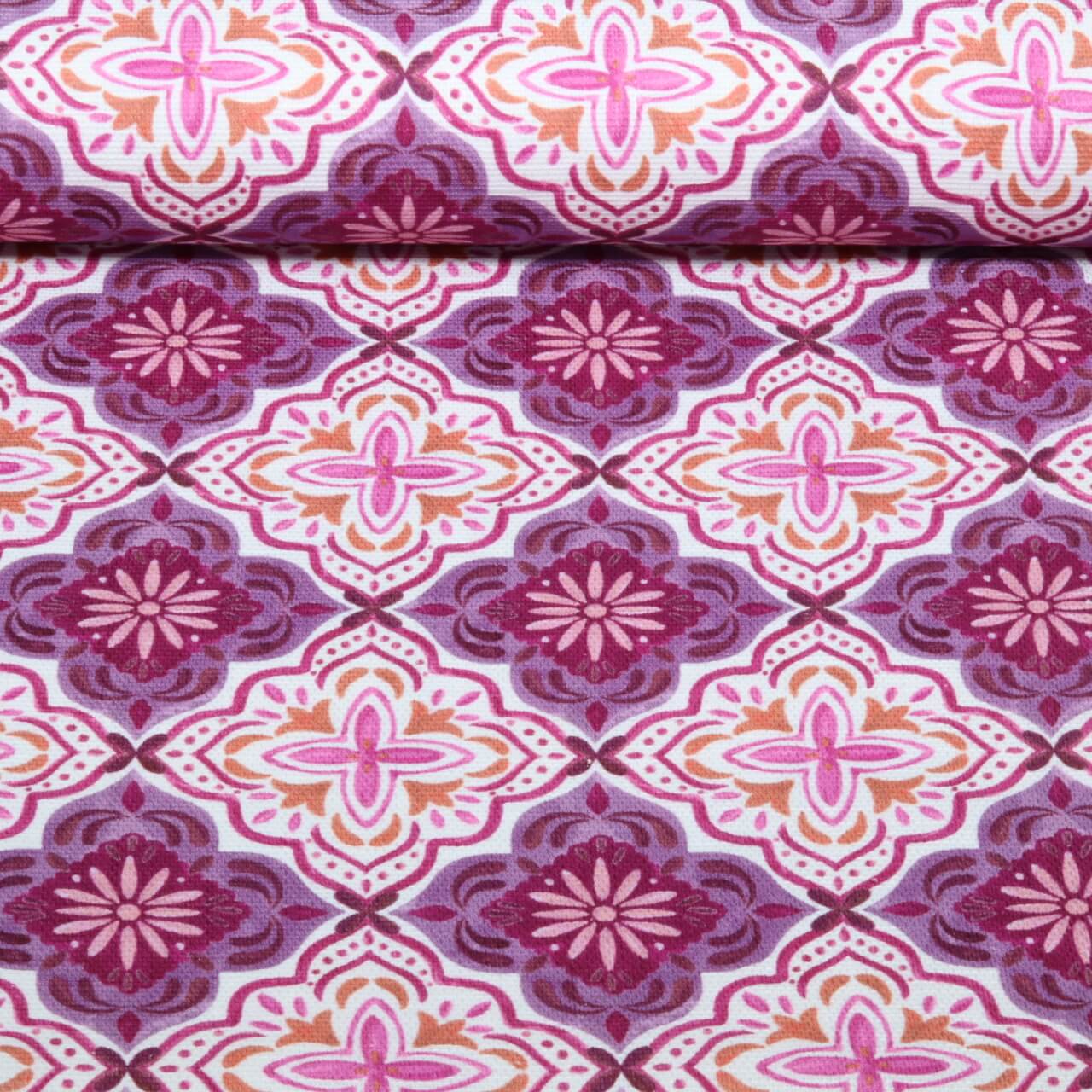 Toile canevas - Décor numérique Blanc Violet...-0 Toile canevas - Décor numérique Blanc Violet...-0