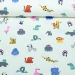Jersey - Safari multicolore Ecru Jersey - Safari multicolore Ecru