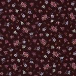 Jersey - Digitale Kleine Bloemen Bordeaux Jersey - Digitale Kleine Bloemen Bordeaux