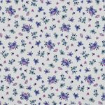 Jersey - Digitaal Kleine Bloemen Ecru Violet Jersey - Digitaal Kleine Bloemen Ecru Violet