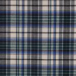 Baumwoll-Flanell - Kariert Beige Blau Multicolor Baumwoll-Flanell - Kariert Beige Blau Multicolor