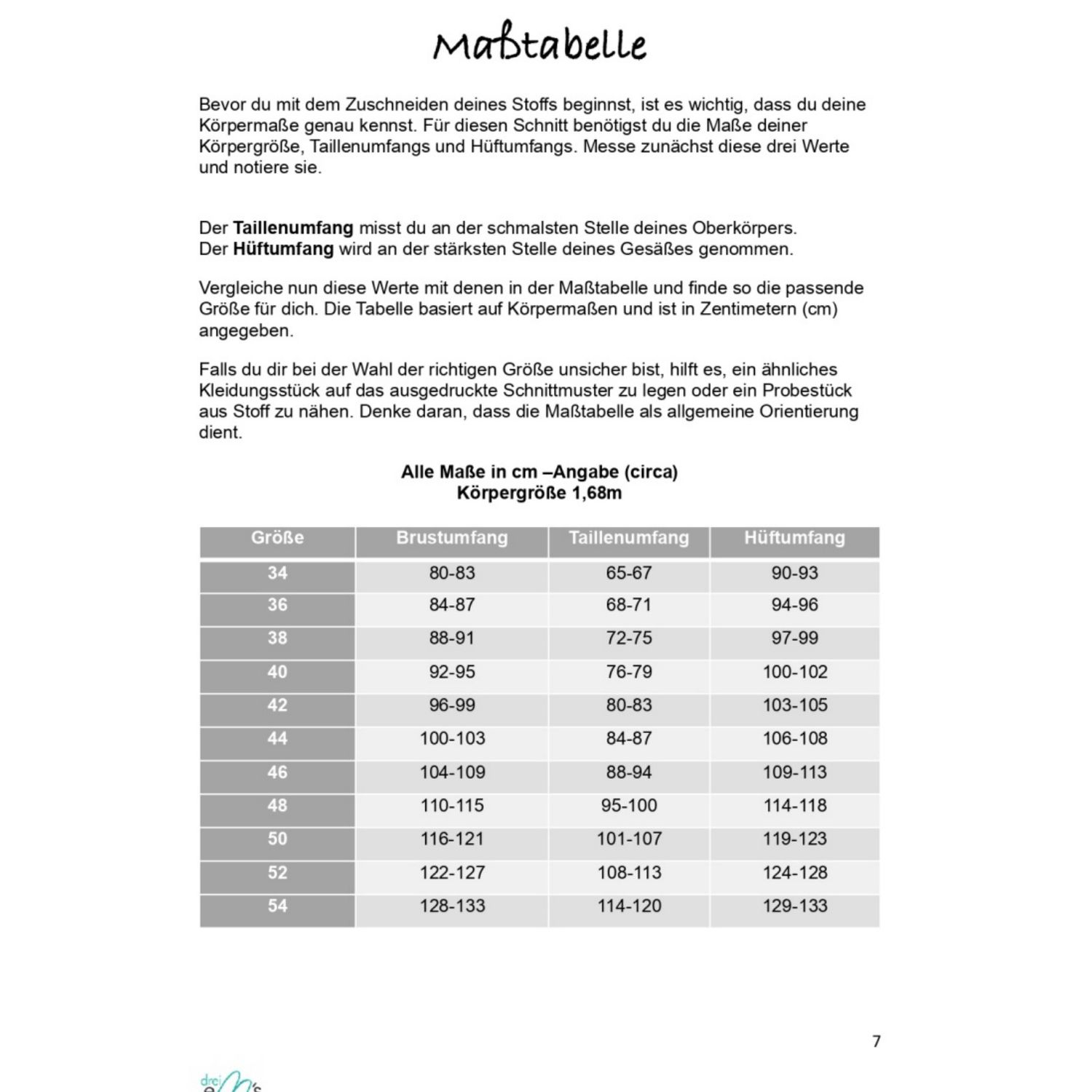 Rock - VALENTANO - Schnittmuster eBook-2 Rock - VALENTANO - Schnittmuster eBook-2