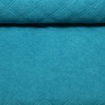 Tissu ameublement Asti Plus - Perforé Bleu pétrole