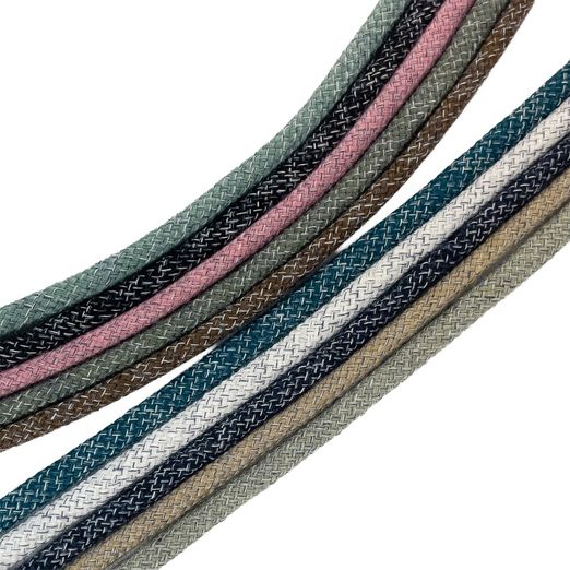 Kordel 6mm - Heavy Melange - Meterware Kordel 6mm - Heavy Melange - Meterware
