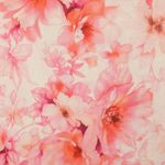 Viskosestrickjersey - Digital Aquarellblüten Rosa Viskosestrickjersey - Digital Aquarellblüten Rosa