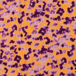 Jurken en blousestof - Digital Leo Crash Orange Jurken en blousestof - Digital Leo Crash Orange