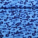 Kleider und Blusenstoff - Digital Leo Crash Blau Kleider und Blusenstoff - Digital Leo Crash Blau