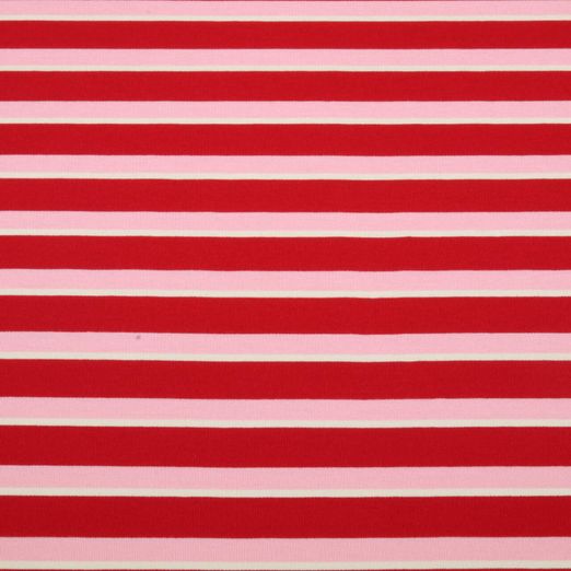 Romanit Jersey - Rayures Rouge