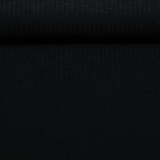 Jersey tricoté vintage Bettina - Noir Jersey tricoté vintage Bettina - Noir