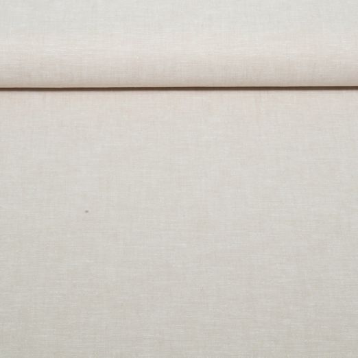 Lin - Coton Uni Beige Lin - Coton Uni Beige
