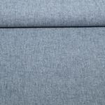 Lin - Cotton Uni Bleu foncé Lin - Cotton Uni Bleu foncé