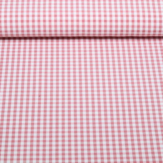 Baumwoll-Webware Karo Rot Baumwoll-Webware Karo Rot