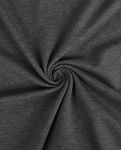 Sweat d'été - French Terry Anthracite Mélange