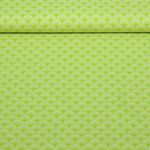 Baumwoll-Popeline - Blätter Lime