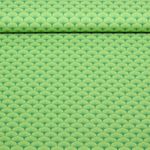 Popeline di cotone - foglie verde mela