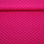 Baumwoll-Popeline - Blätter Pink