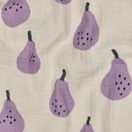 Organický mušelín - Pears Nature Purple Organický mušelín - Pears Nature Purple