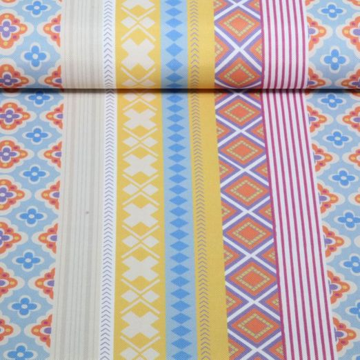 Canvas - Tischwäsche Mustermix Multicolor Canvas - Tischwäsche Mustermix Multicolor