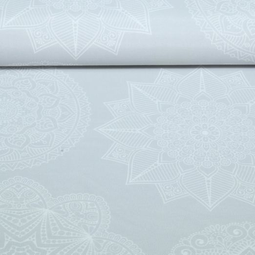 Canvas - Tischwäsche Mandala Hellgrau Canvas - Tischwäsche Mandala Hellgrau