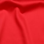 Satin de coton - Rouge uni
