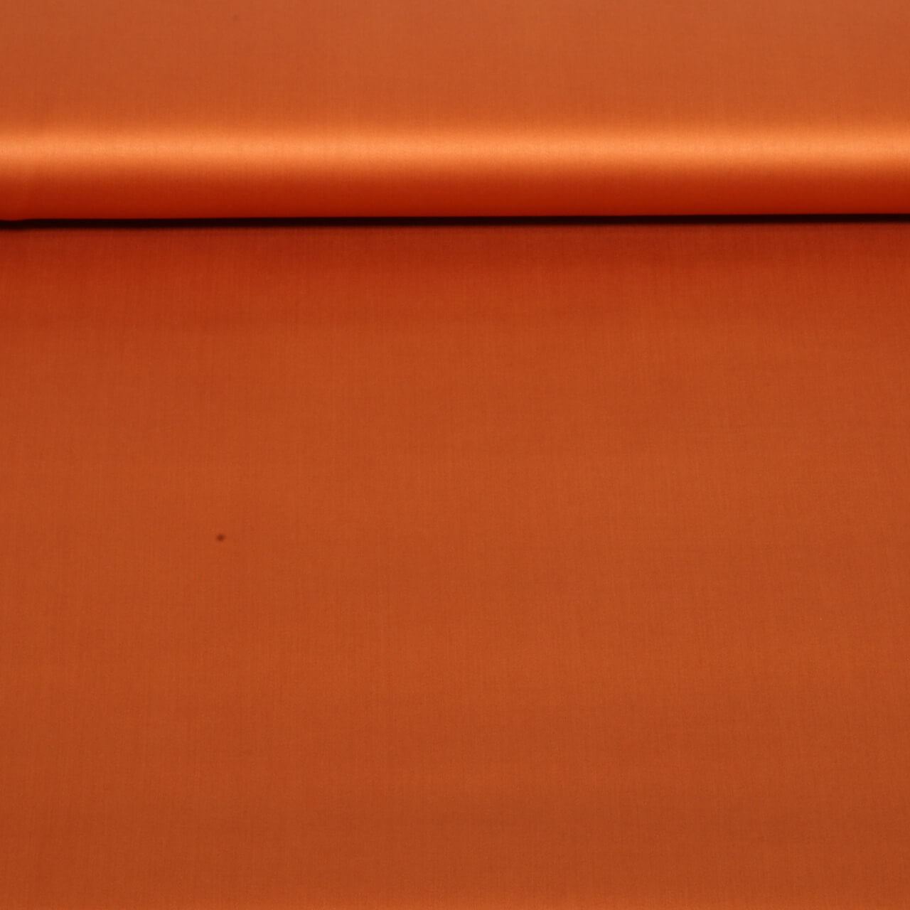 Satin de coton Mimi - orange citrouille unie-0 Satin de coton Mimi - orange citrouille unie-0